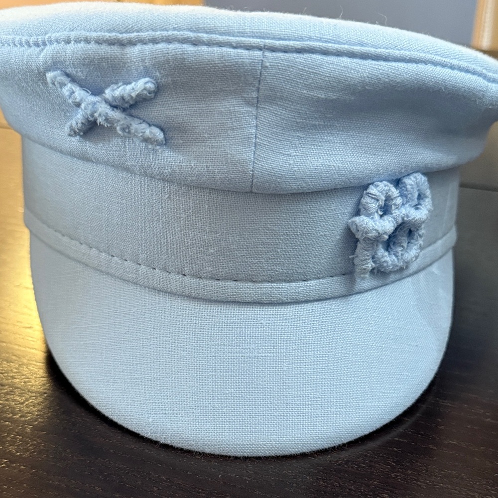 Women's Light Blue Sailor Cap